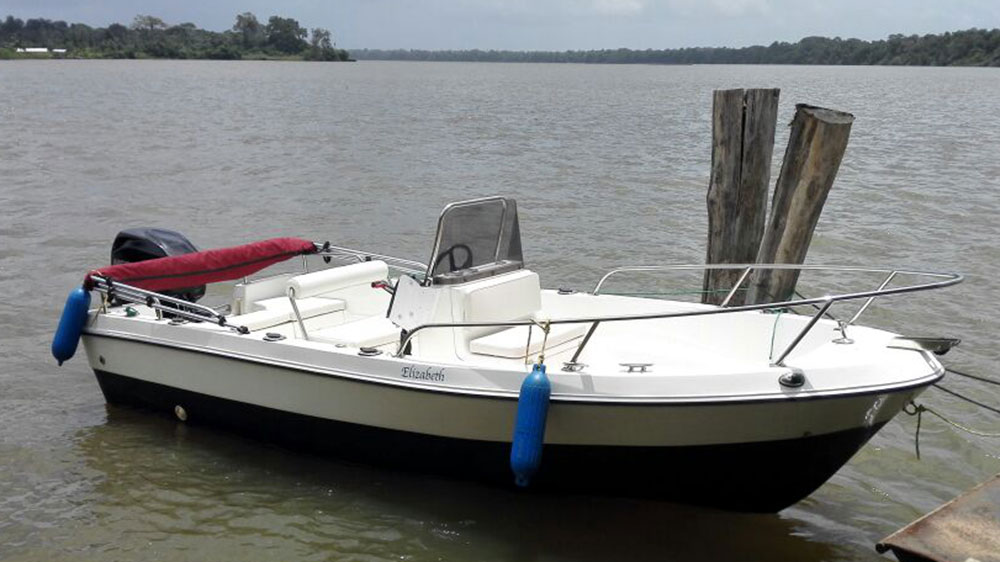 boat building: basic construction of resin, fiberglass