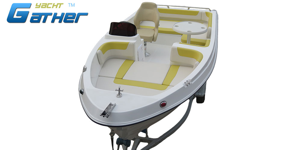 Gather 5m fiberglass sport boat